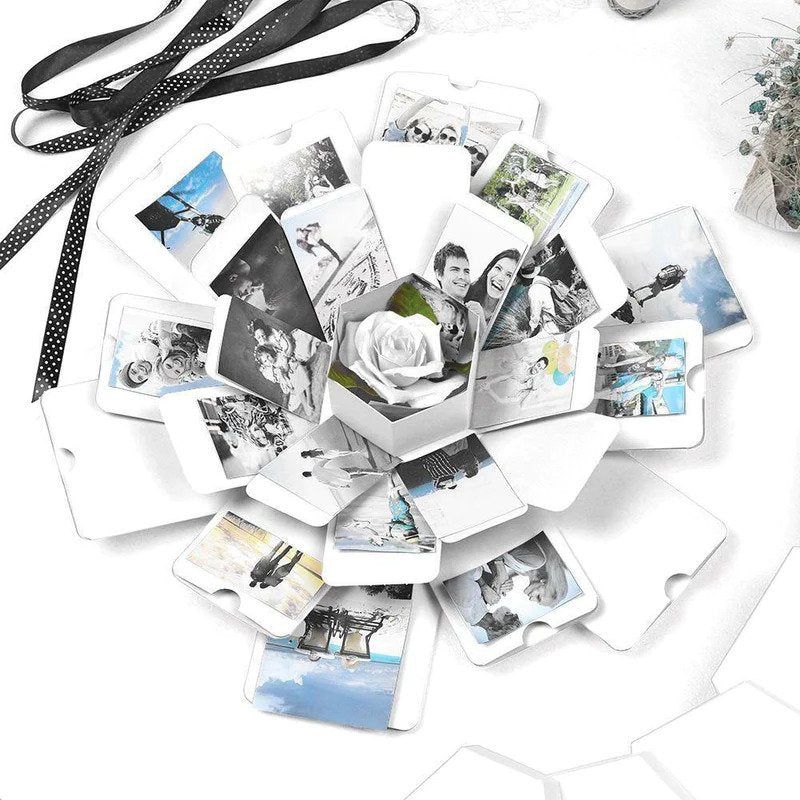 🥳🎁Handmade creative photo DIY album surprise explosion box