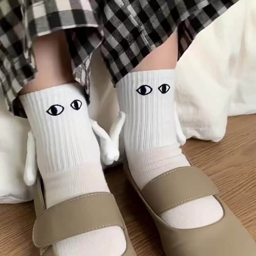 🧦USD9️⃣.9️⃣9️⃣🧦-hand in hand trendy funny socks