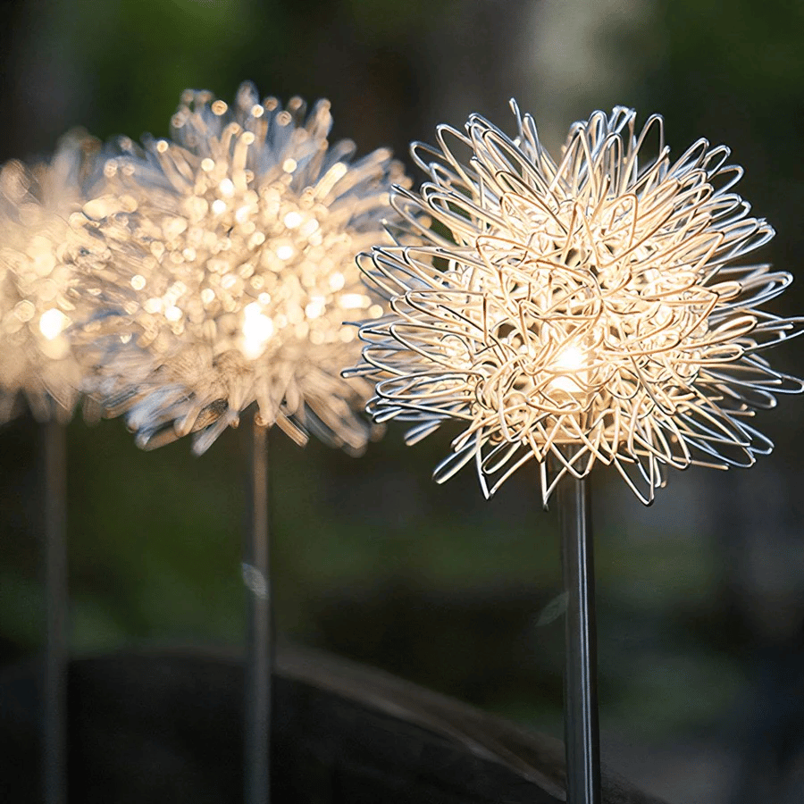 Waterproof  Solar Garden Dandelion Lamp