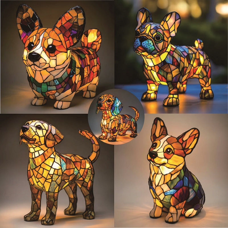 😺Magical Fantasy Dog and Cat Lamp🐶