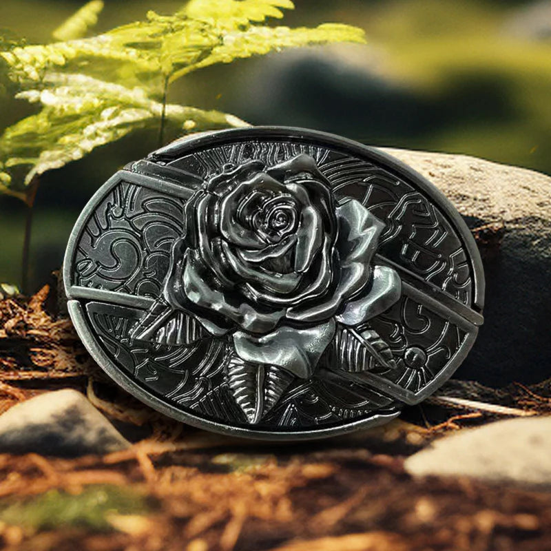 🔥LAST DAY 50% OFF🔥Fashion Punk Men's Hidden Folding Knife Leather Belt