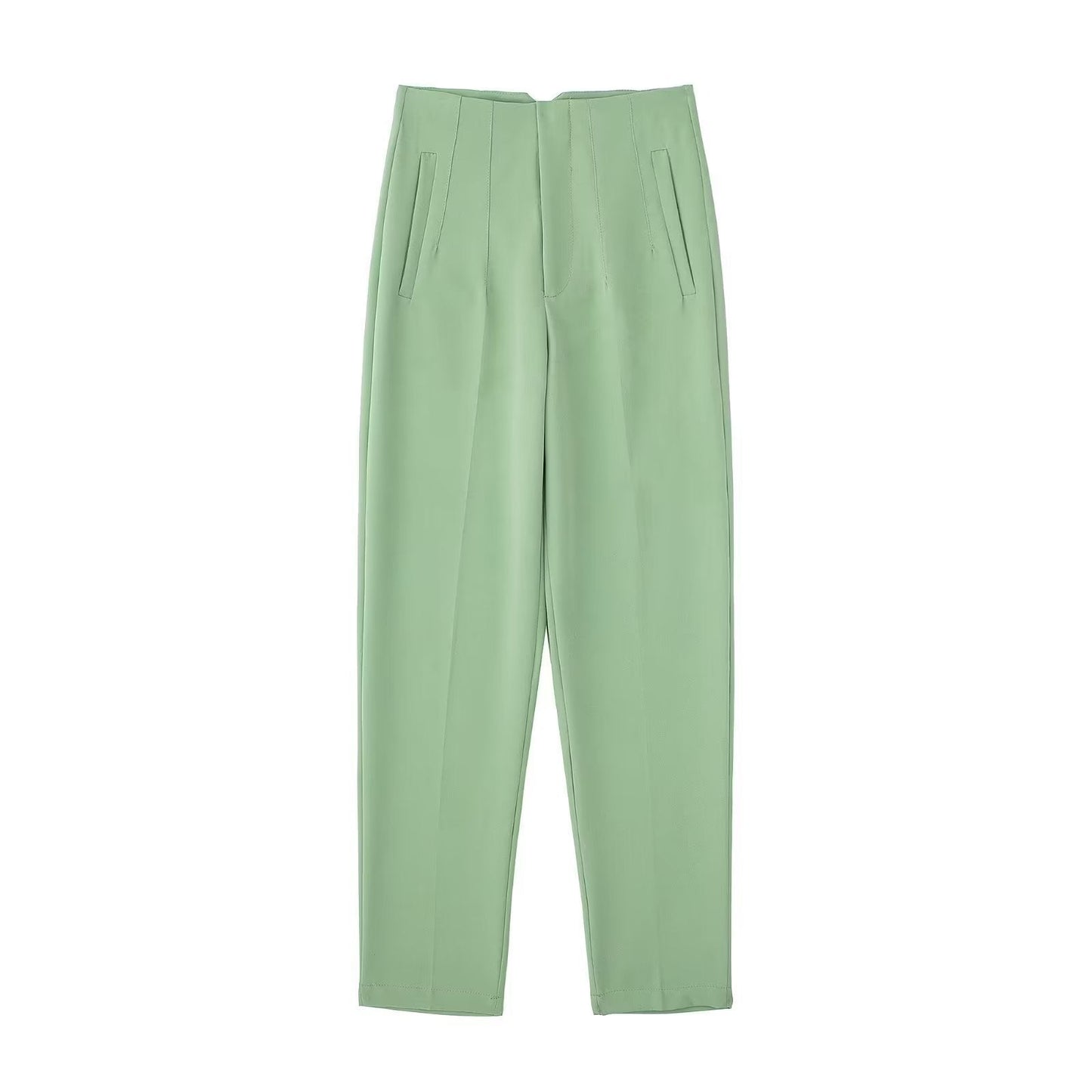 Tailored Pleat High Waist Pants - Buy two and get free shipping!