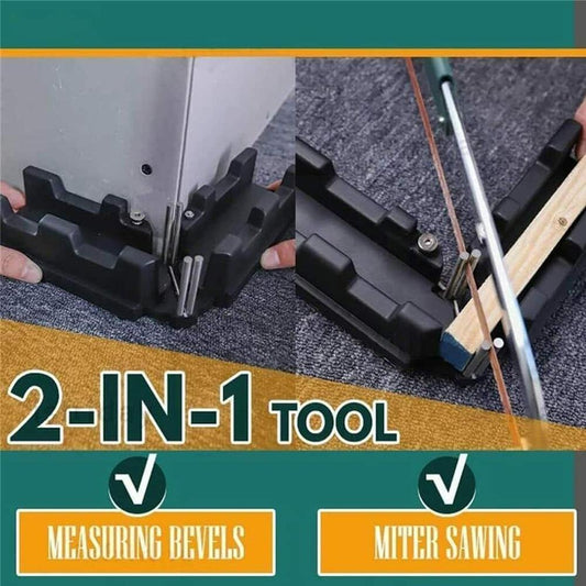 (🎄Christmas Sale💥40% OFF)Carpenter 2 in 1 Miter Measuring Tool