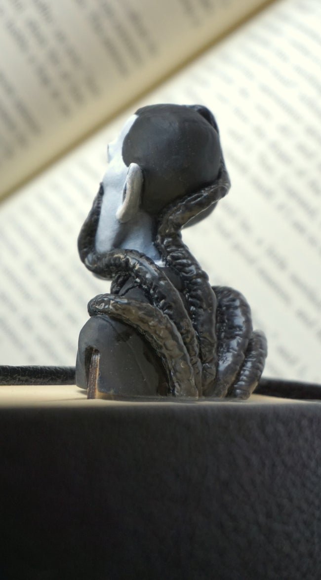 😈Hot sale 65% 🧛‍♂️3d human head horror bookmarks