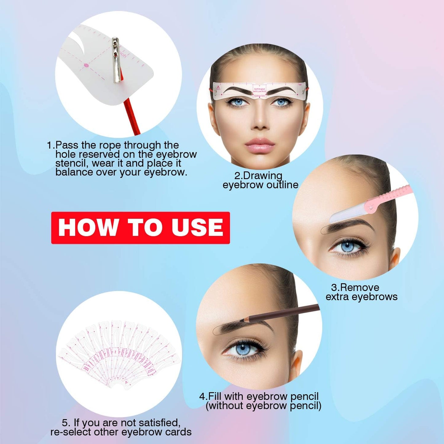 Eyebrow Set – Shape stunning, symmetrical brows in seconds