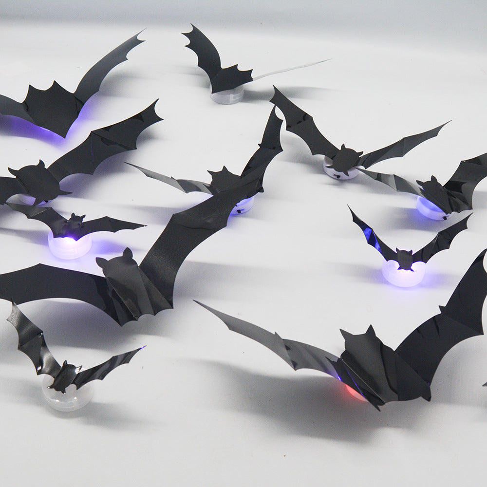 🔥This week's hot sale🔥halloween led 3d bat wall decoration