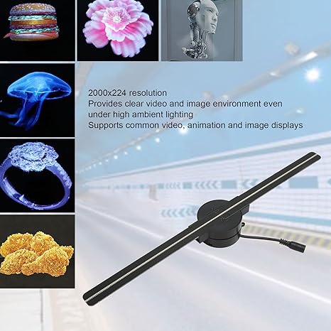 🔥This week's hot sale🔥3D Hologram LED Fan Projector