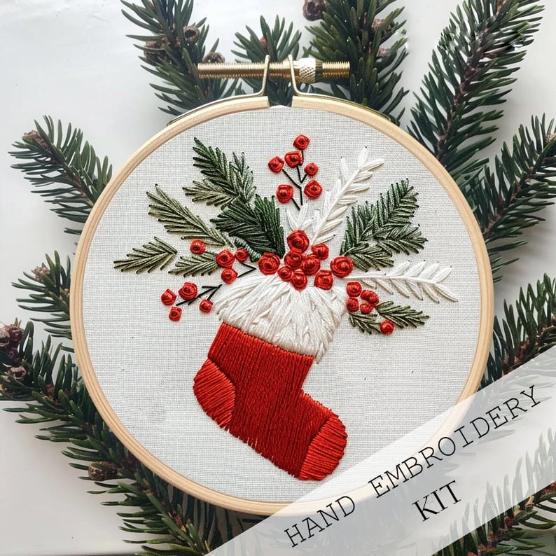 🔥This week's hot sale🔥Christmas Embroidery KIT