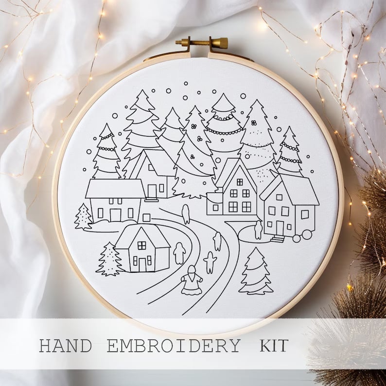 🔥This week's hot sale🔥Christmas Embroidery KIT