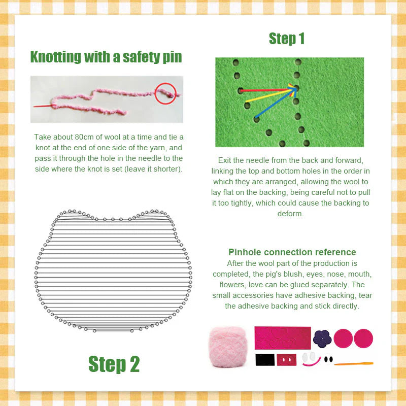 DIY Embroidery Doll Kit for Kids💝[The Perfect Gift]