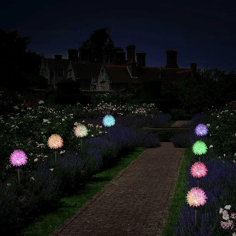 Waterproof  Solar Garden Dandelion Lamp