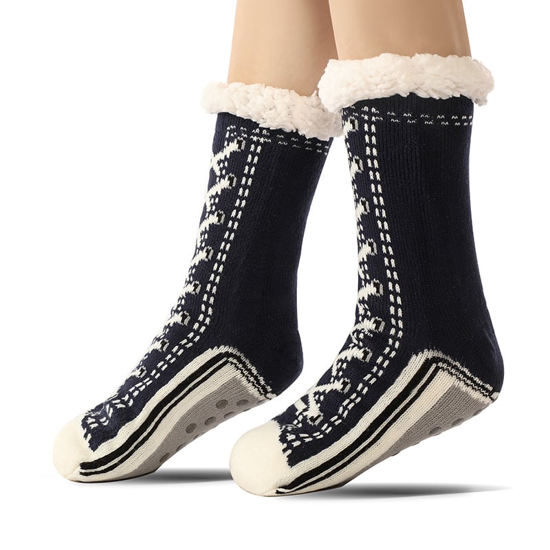 Super hot 🔥ultra-thick cashmere slipper home socks 🧦