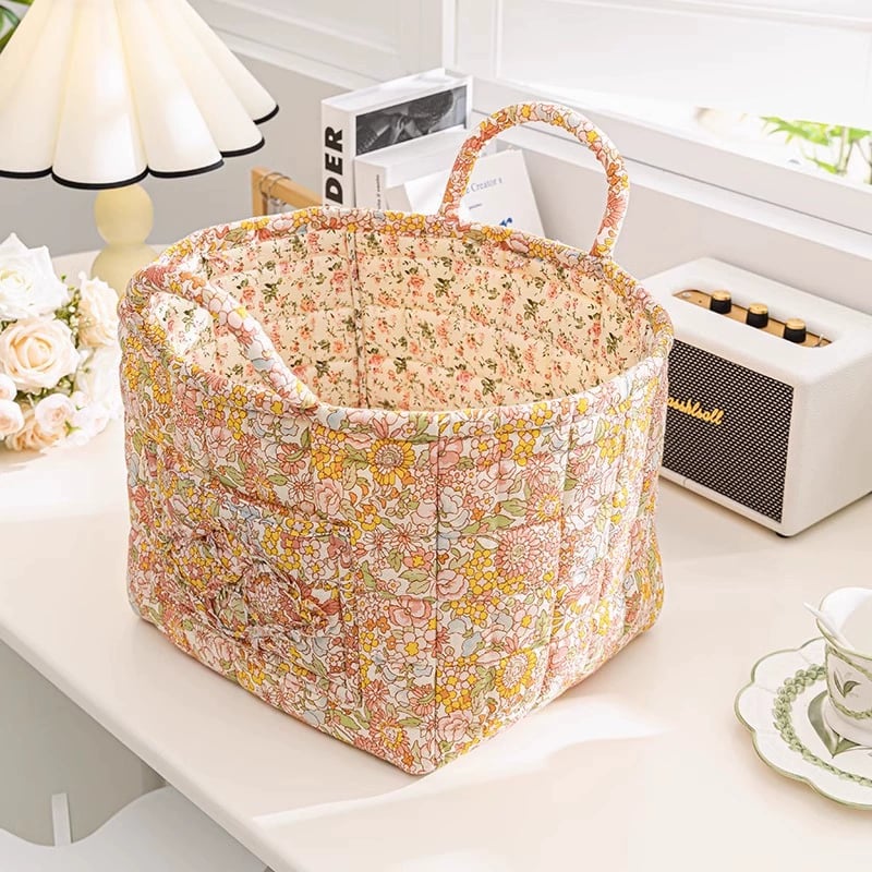 💐💥Boho Fabric Storage Basket🌸