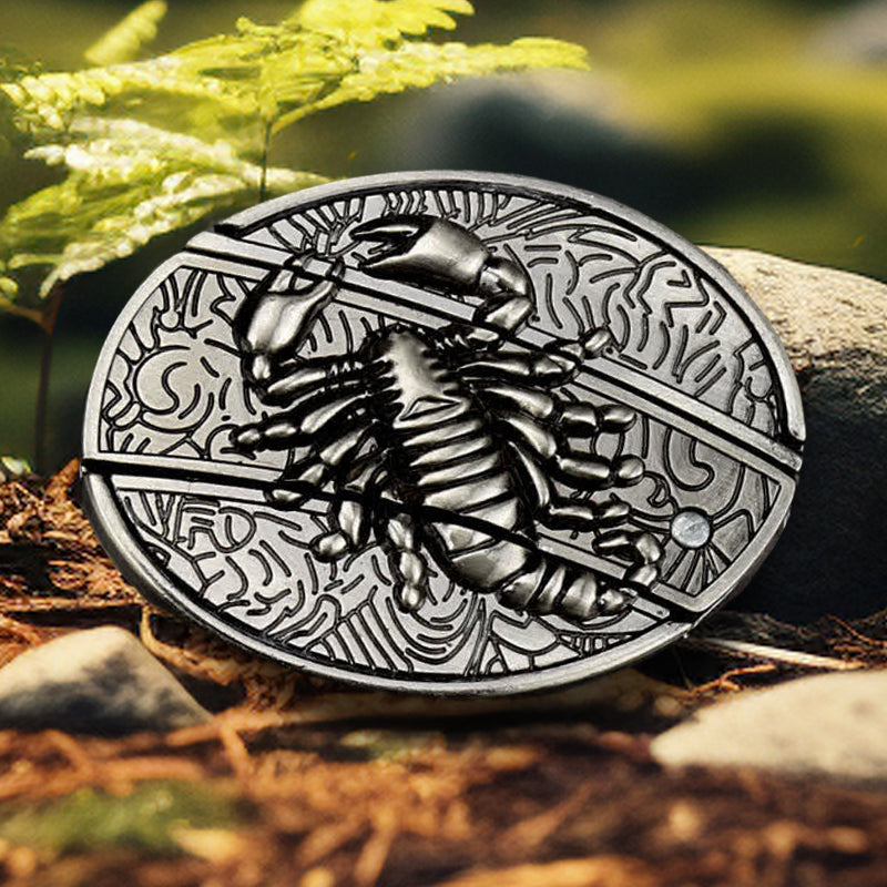 🔥LAST DAY 50% OFF🔥Fashion Punk Men's Hidden Folding Knife Leather Belt