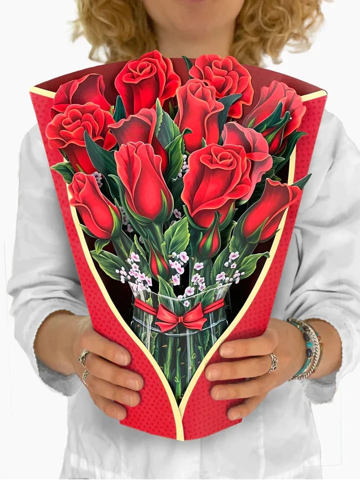 🔥Mother's Day Flash Sale - Save 50% 🔥Pop-up Bouquet Greeting Card