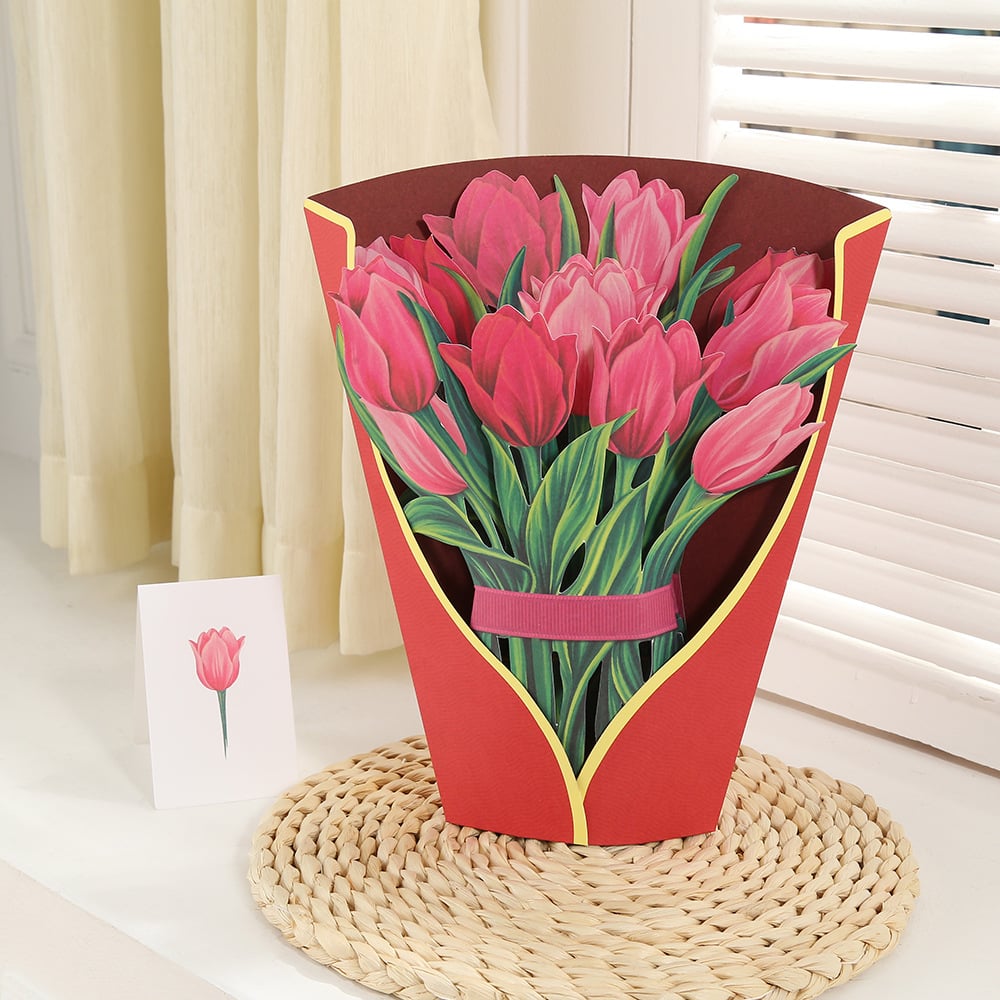 🔥Mother's Day Flash Sale - Save 50% 🔥Pop-up Bouquet Greeting Card