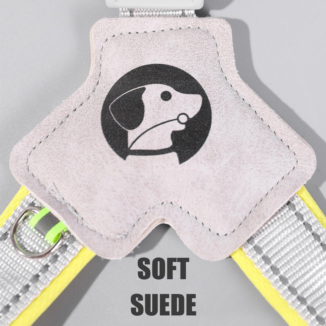Mesh Fabric Reflective Dog Vest-Buy and get a free rope