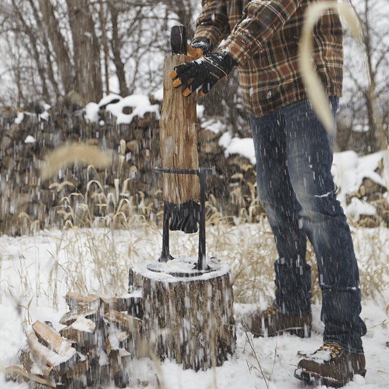 firewood kindling splitter stand