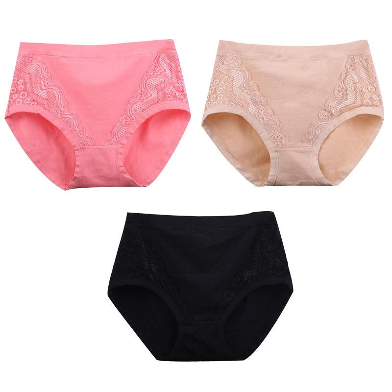 (🔥Promotion 49% off)Plus Size High Waist Leak Proof Cotton Panties