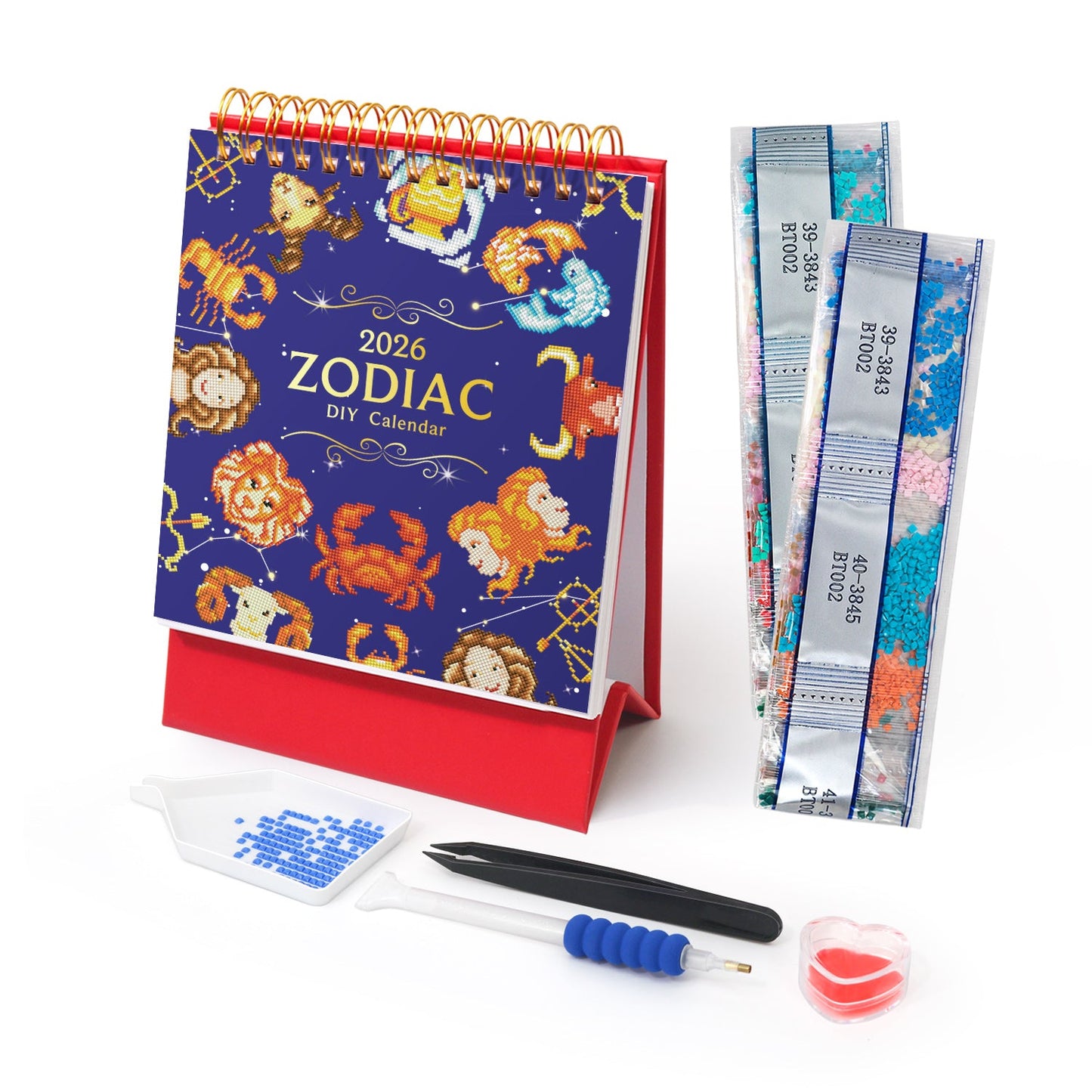 Zodiac Diamond Calendar