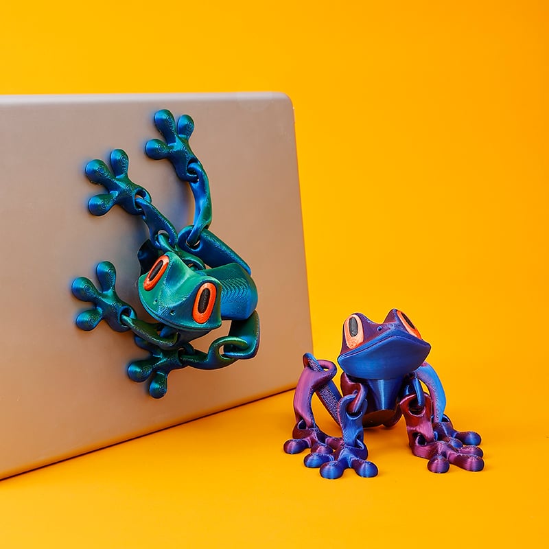 🐸 3D Printed Magnet Frog Toy 🐸