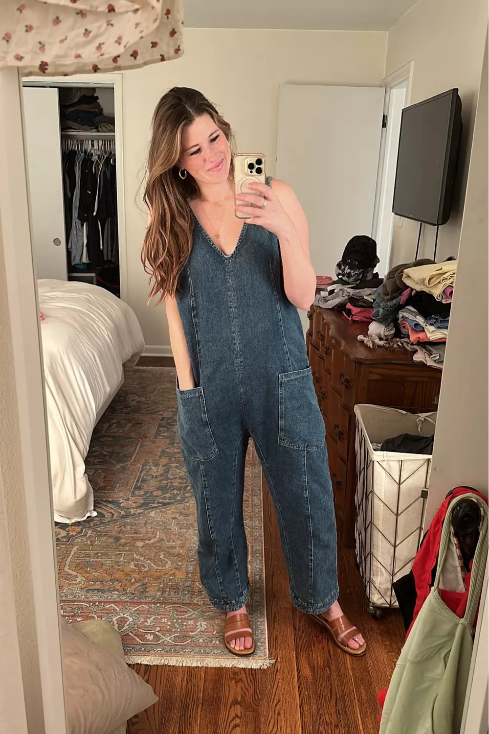 💥Special sale - Denim Jumpsuit With Pockets