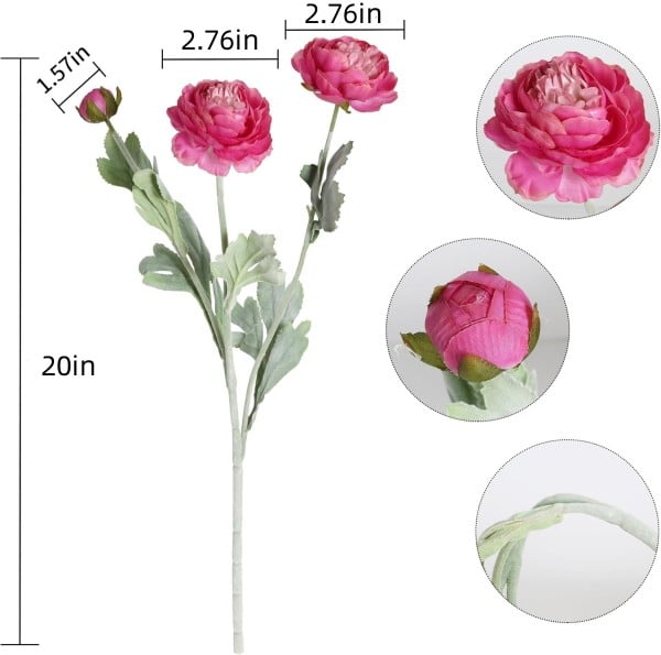 Luxury Artificial Peony Flowers
