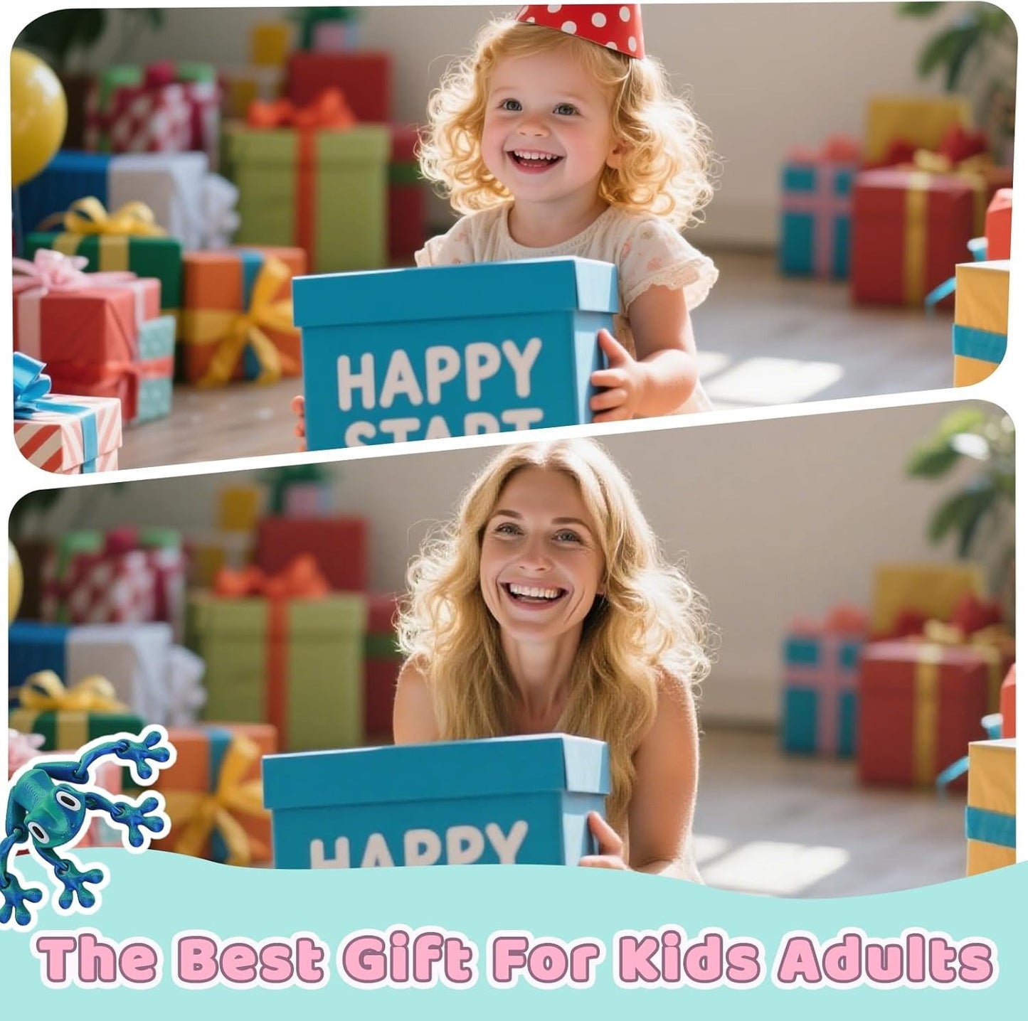 🐸 3D Printed Magnet Frog Toy 🐸