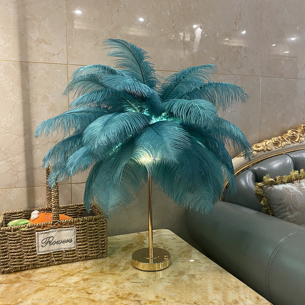Warm Feather Night Light