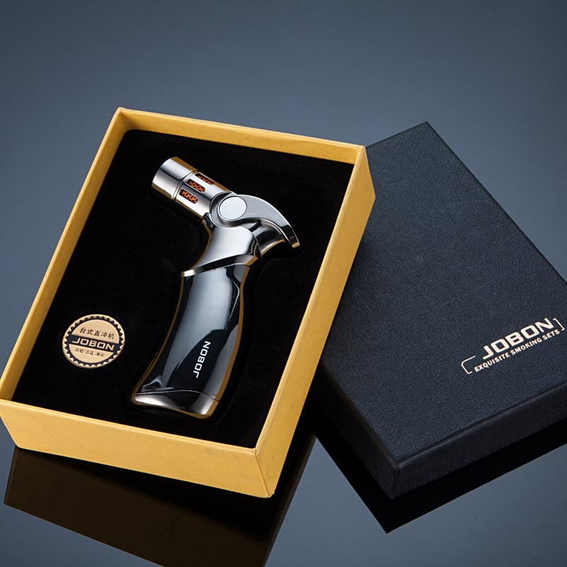 Windproof straight torch blue flame lighter-unitmotor™