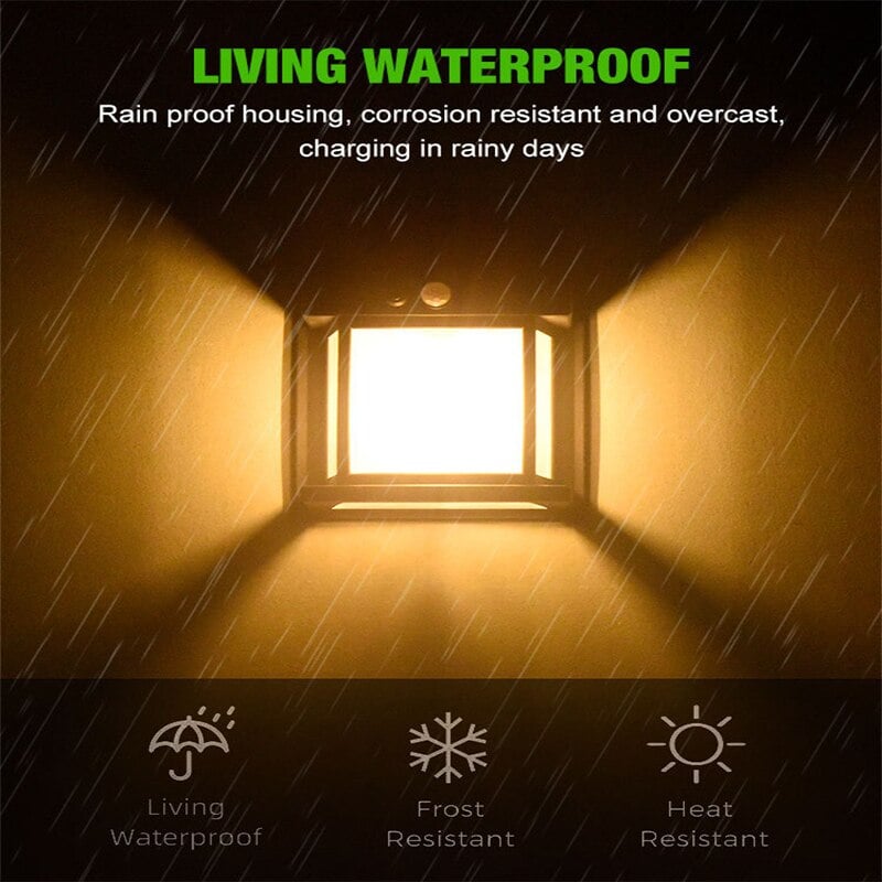 2025 New Outdoor Solar Wall Lamp