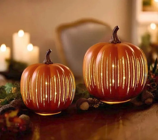 🔥This week's hot sale🔥Halloween starry night glowing decorative pumpkin lantern