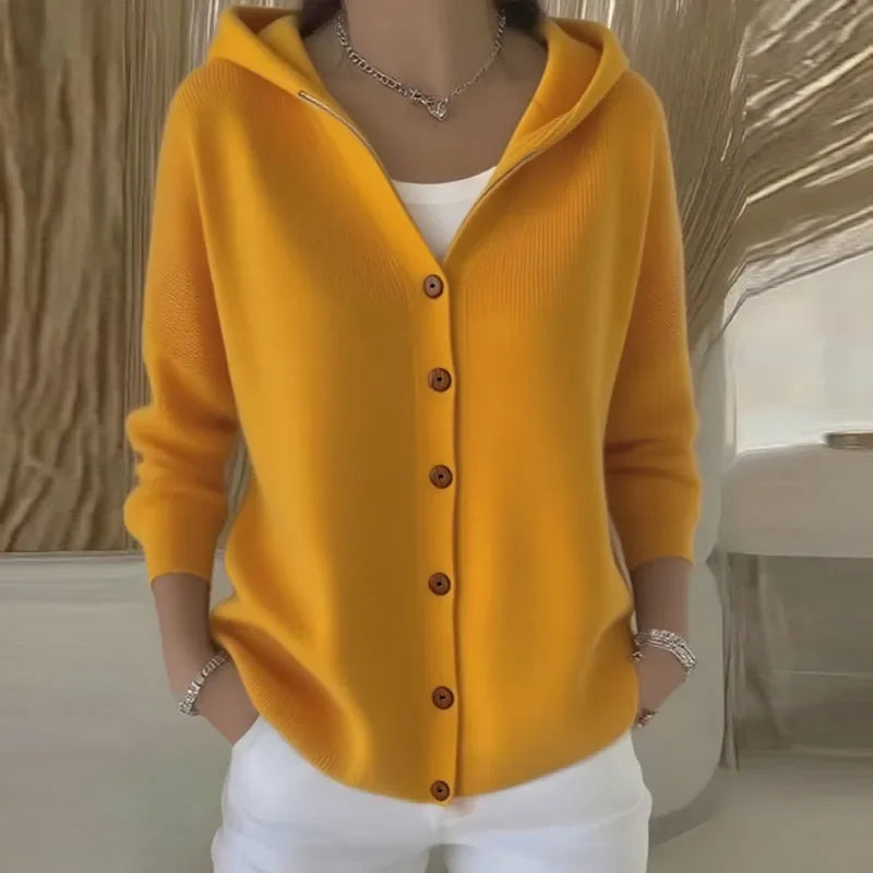 Lucia | The Cosy Hooded Cardigan