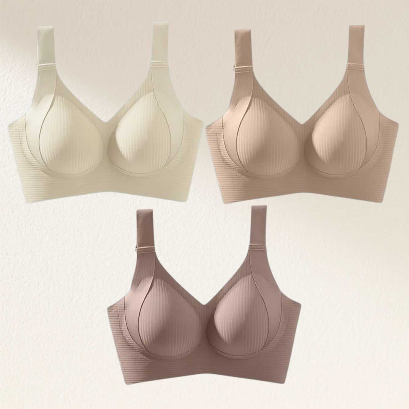 🎁 Buy 1 Get 3 Packs🔥Super Firming Wire-Free Bra All-Day Comfort No More Sagging (3-Pack Value Set)