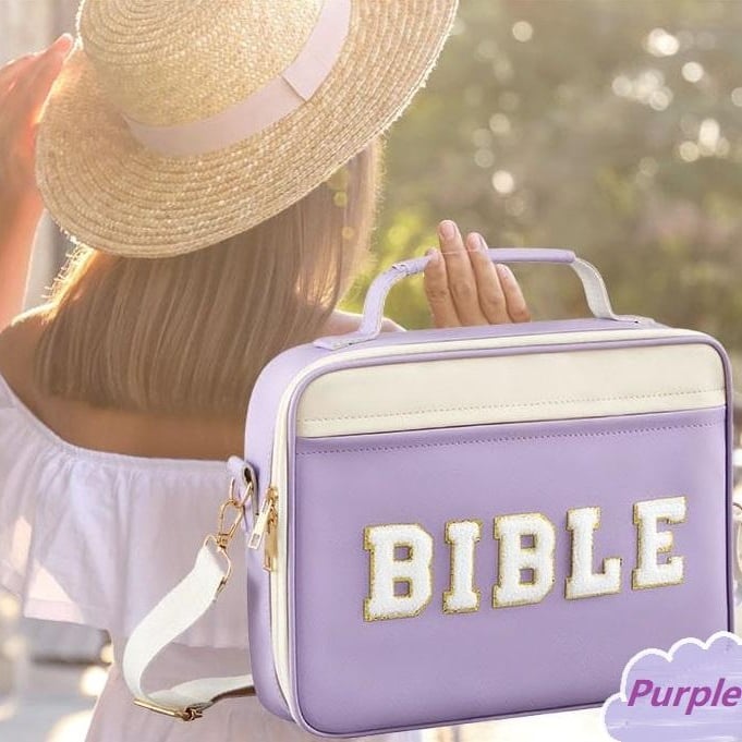 Pretty Bible Bag for Women - Ideal for Church & Gifting!