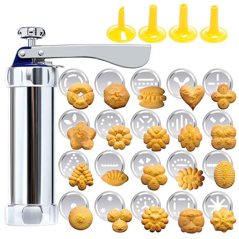 🍪Hot sale 49% off🧇Stainless steel cookie mould gun set