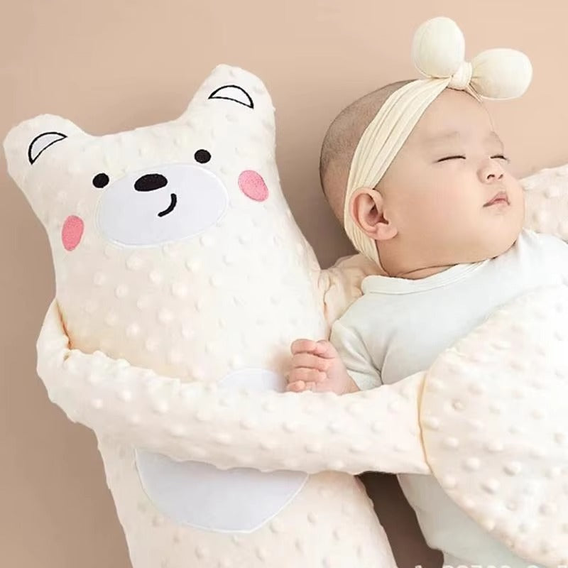 Soothing Bear Hug Baby Pillow with Remote Control