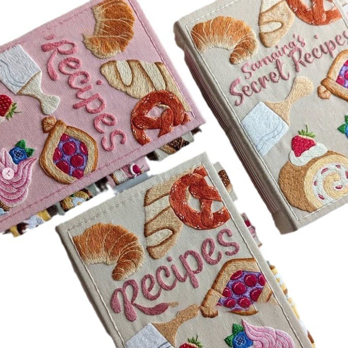 🥯55% off 🧀- Handmade Recipe Dessert Notebook