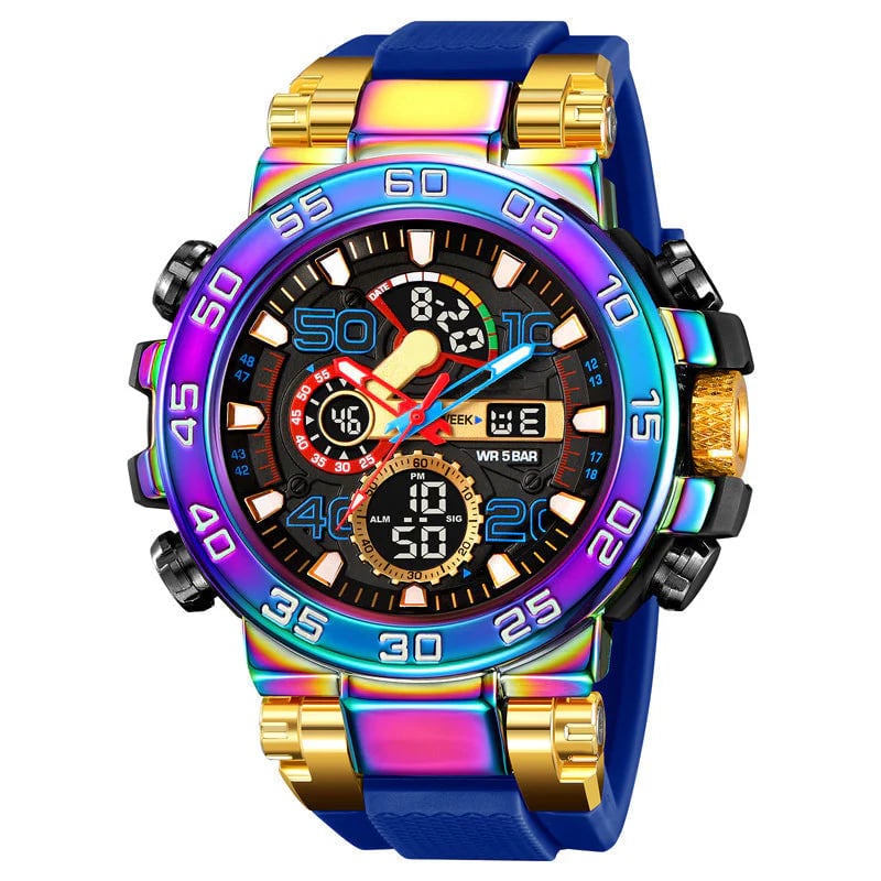 Multifunctional LED Waterproof Digital Watch