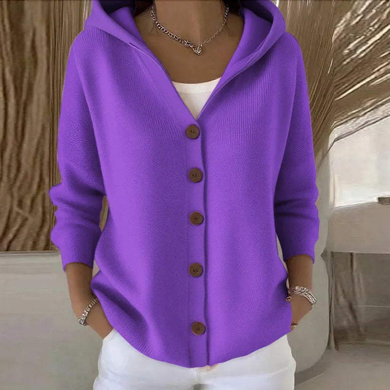 Lucia | The Cosy Hooded Cardigan