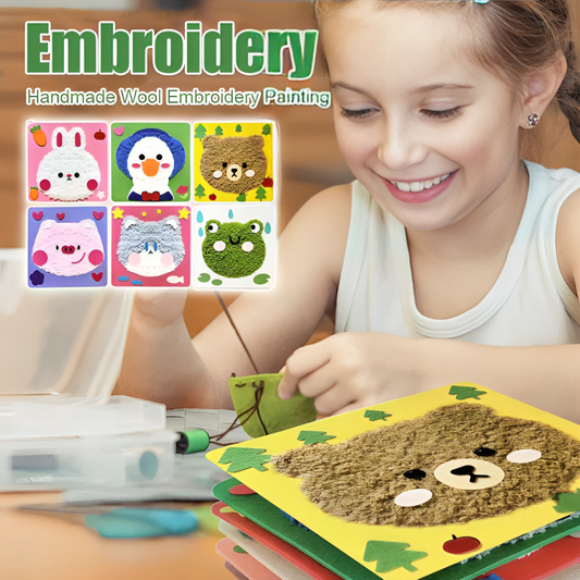 DIY Embroidery Doll Kit for Kids💝[The Perfect Gift]
