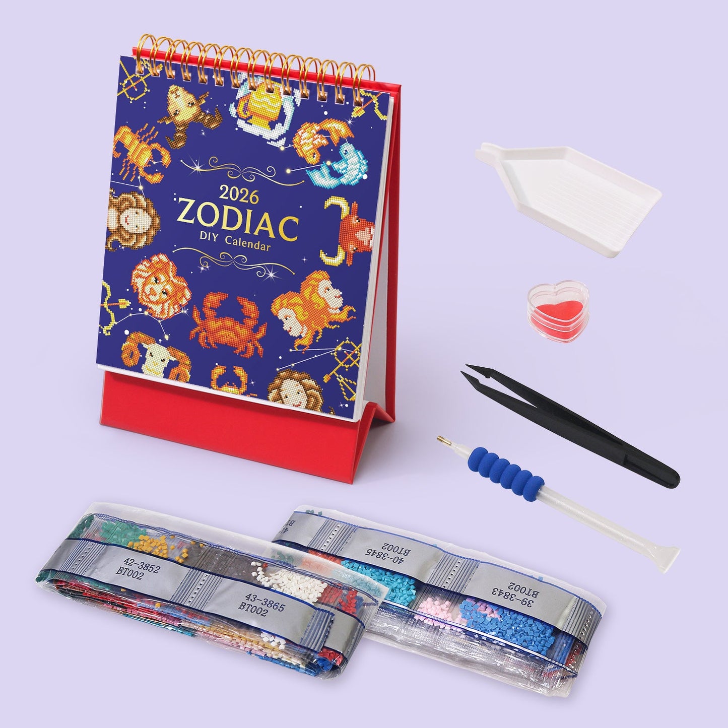 Zodiac Diamond Calendar