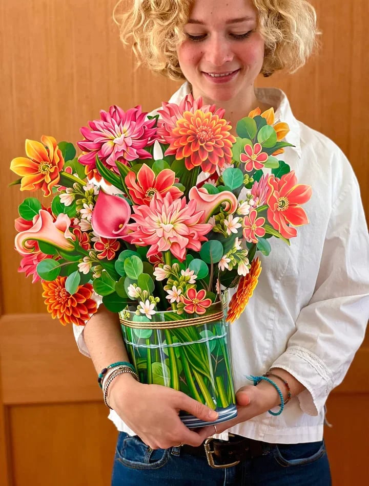 🔥Mother's Day Flash Sale - Save 50% 🔥Pop-up Bouquet Greeting Card