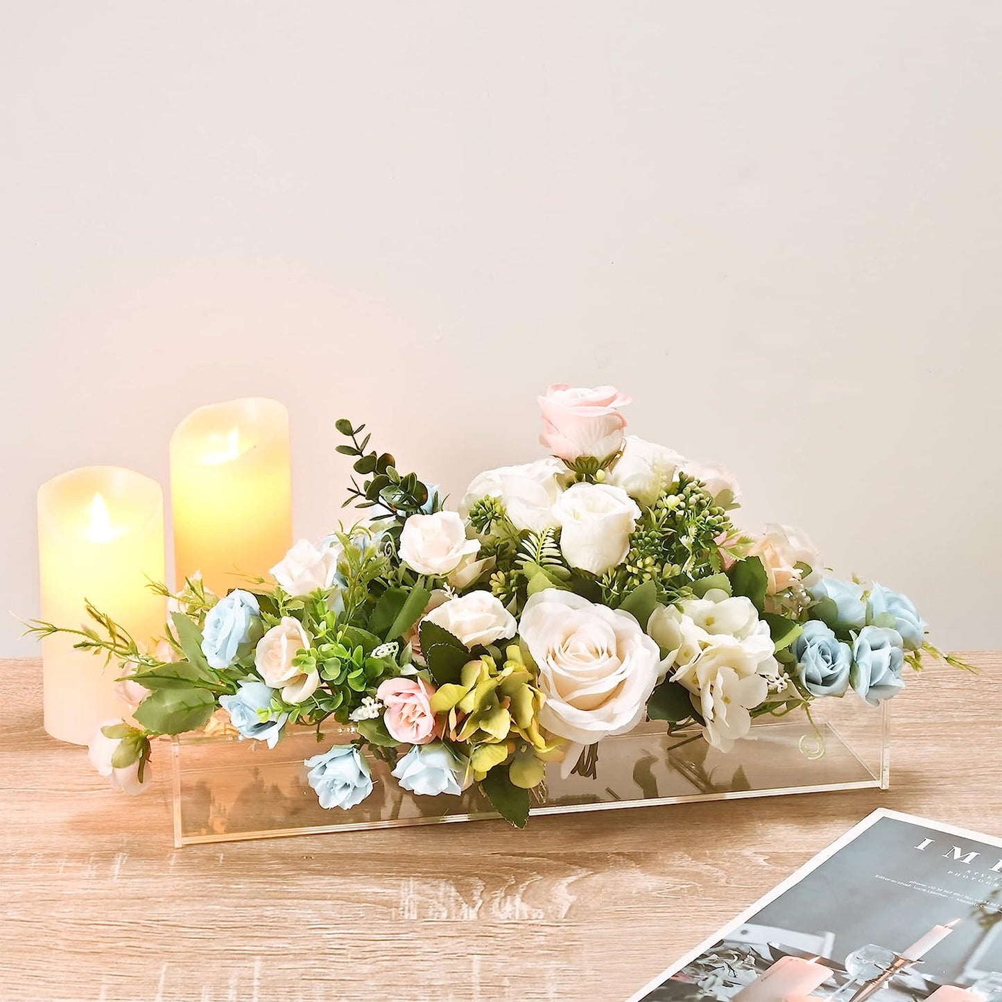 💥This Week's Special Price $26.99🎁Rectangular Acrylic Flower Box/Flower Vase