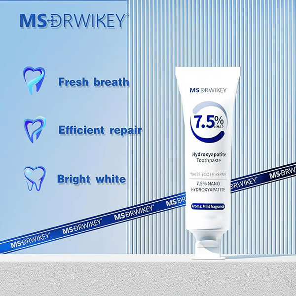 🎁Today Only $16.99💥MSDRWIKEY Fluoride-Free Hydroxyapatite Toothpaste