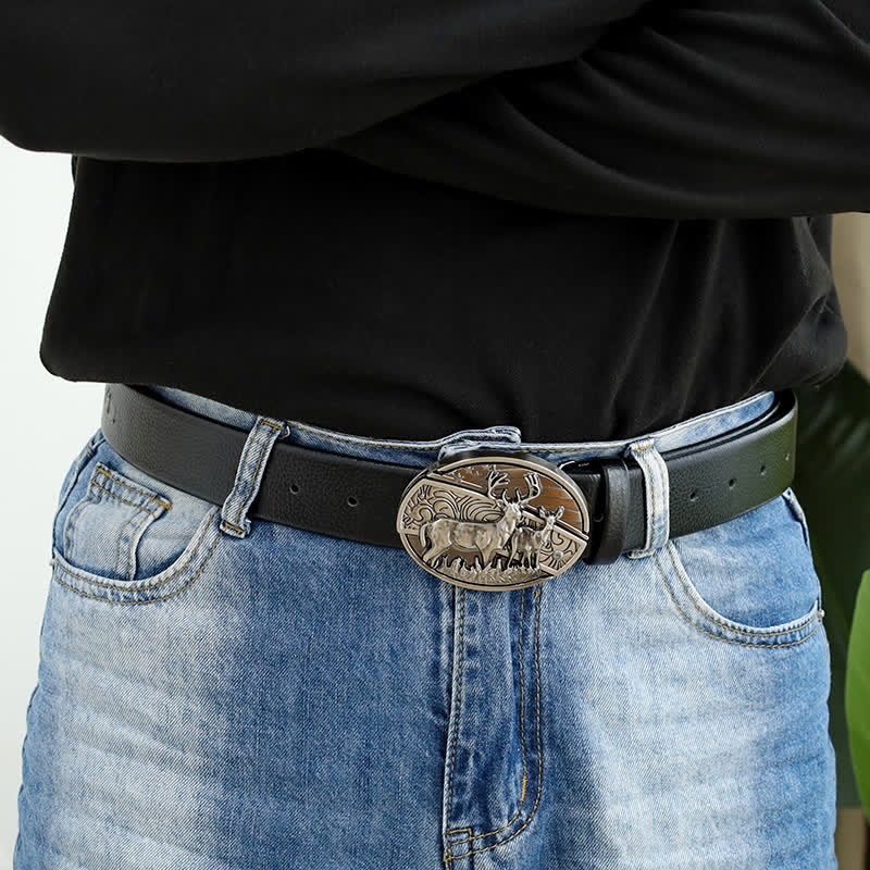 🔥LAST DAY 50% OFF🔥Fashion Punk Men's Hidden Folding Knife Leather Belt