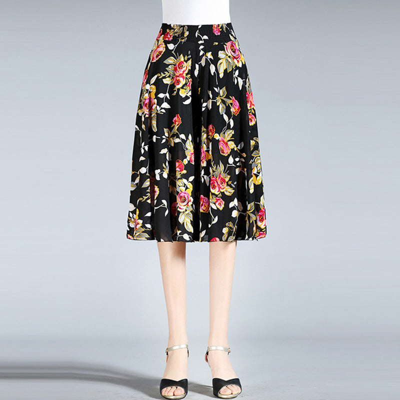 $9.99 – 🔥Women's Vintage Style Wide Leg Culottes