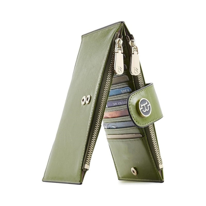 🔥Trendy Clutch with Zipper Pockets and Card Slots