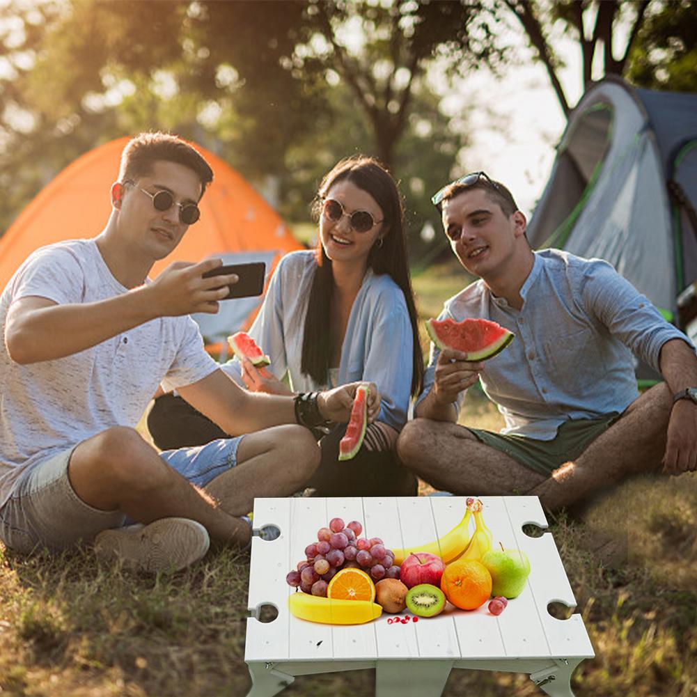 Folding Picnic Basket Table-Manual DIY Stitching