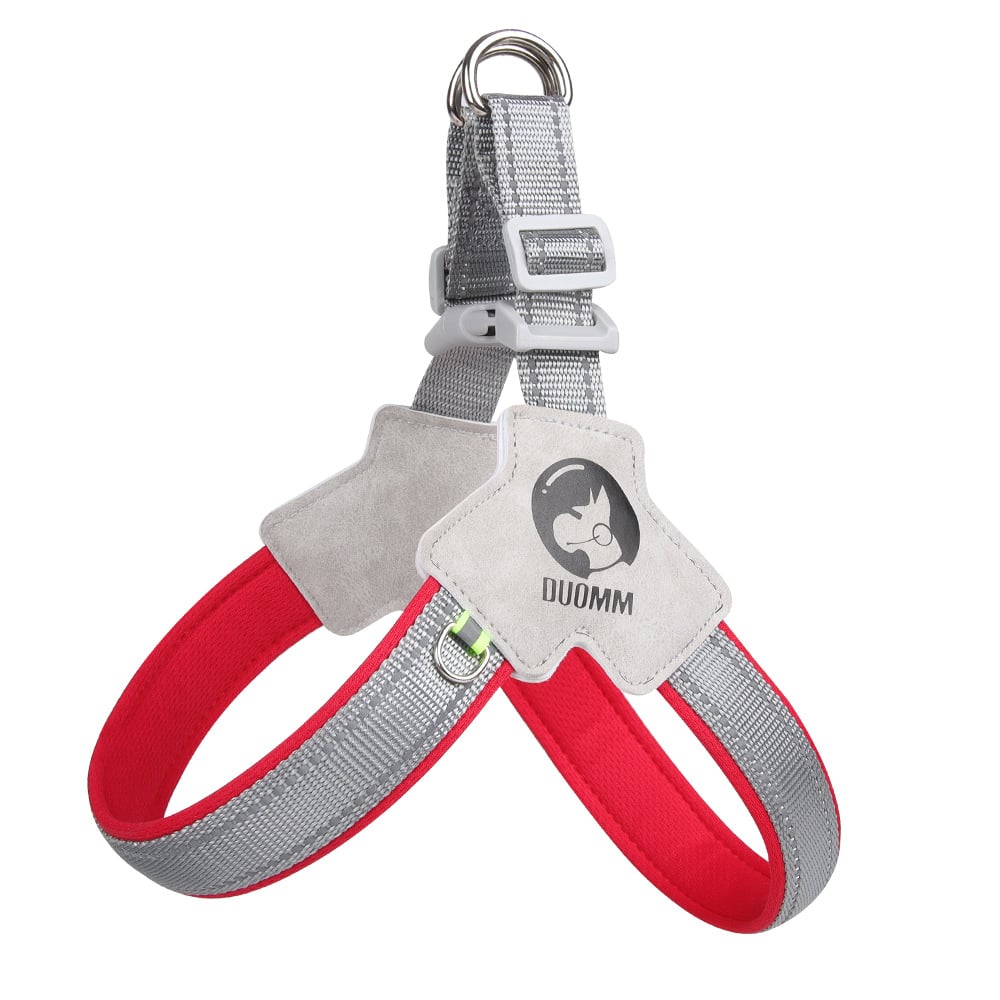 Mesh Fabric Reflective Dog Vest-Buy and get a free rope